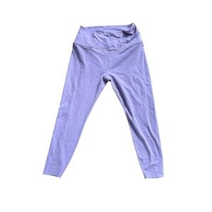 Beyond Yoga Womens XL Purple Space Dye Crossover High Waisted Leggings